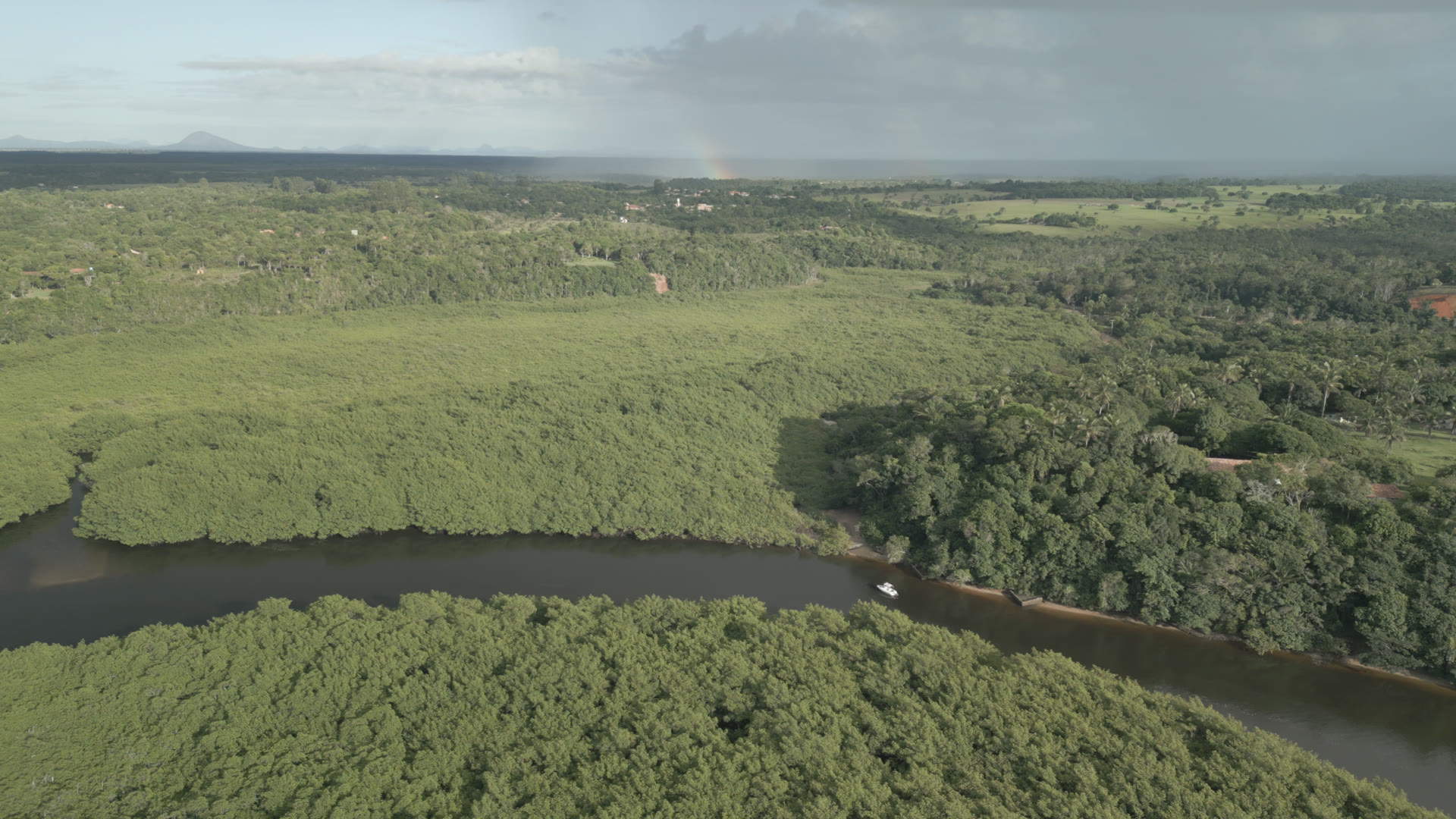 Drone antes do color grading
